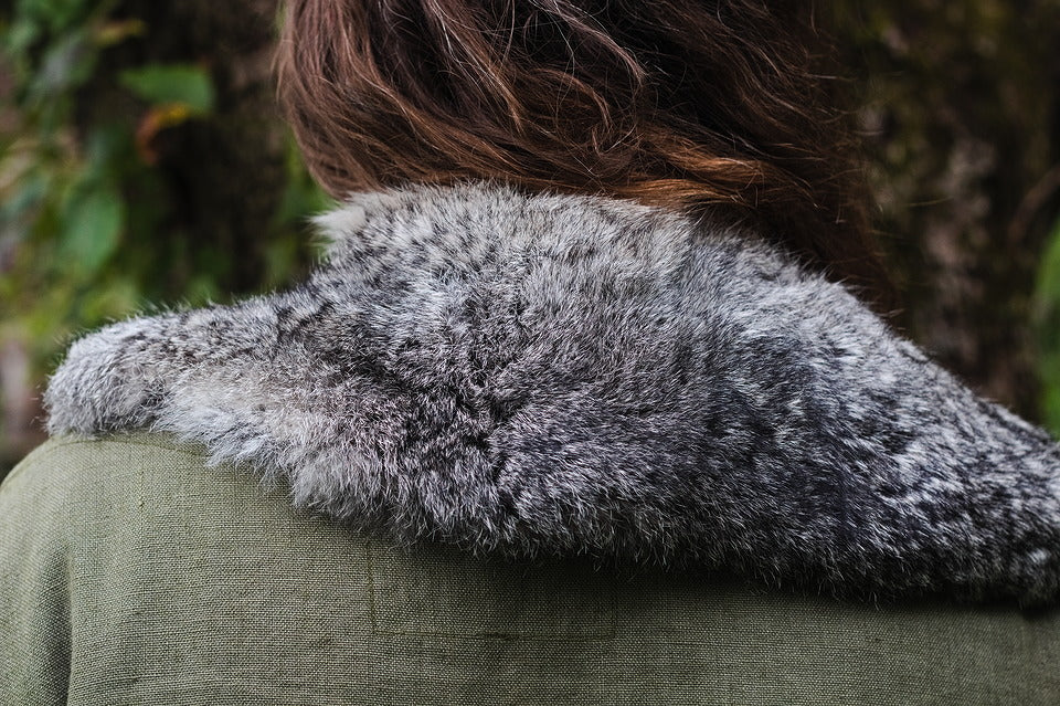 Rabbit Fur Collar #2