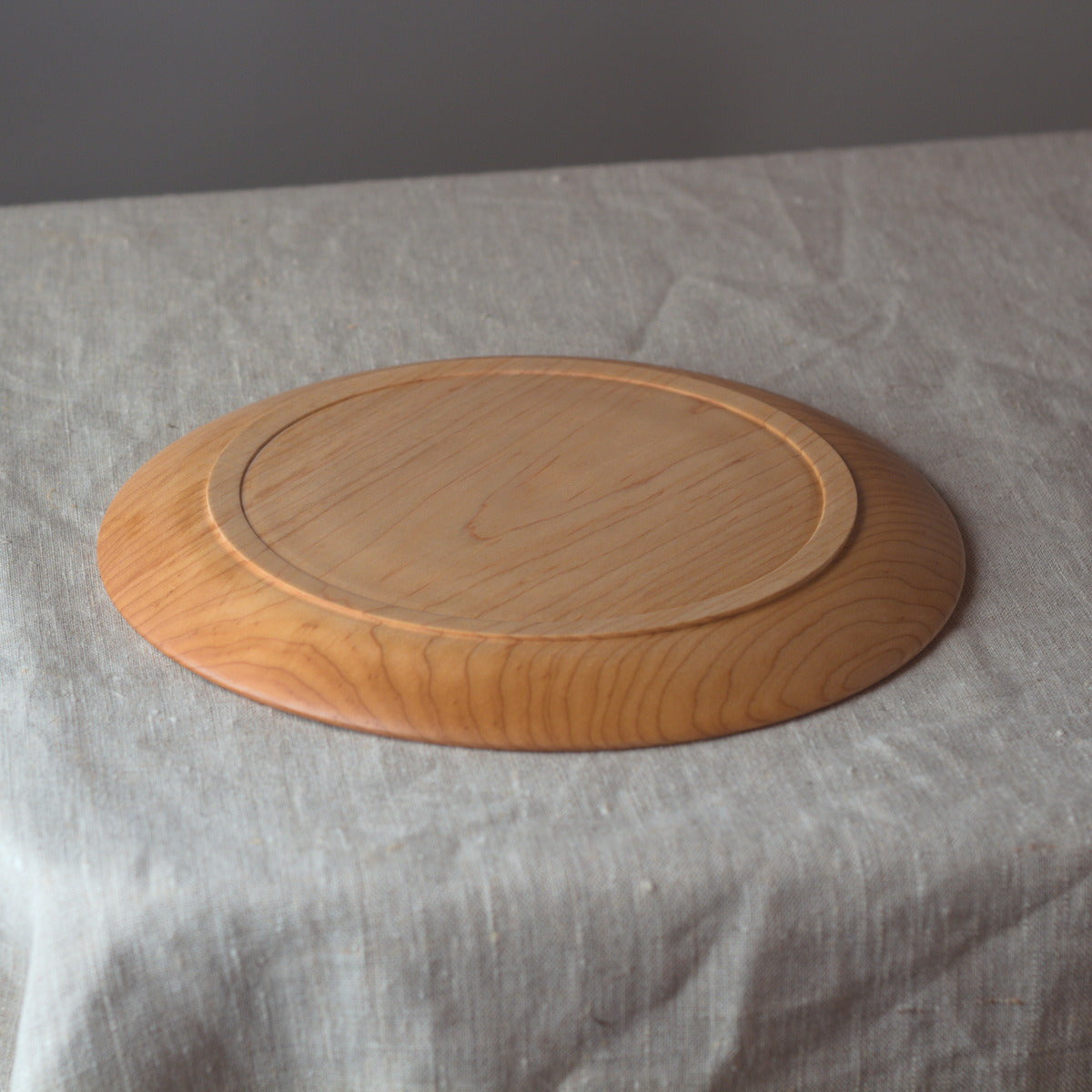 Maple Wood Dinner Plate - 9.75"